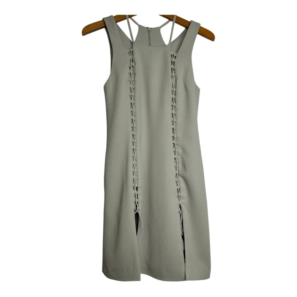 Jonathan Simkhai Light Gray Backless Dress small - Picture 2 of 6